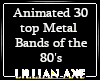 [la] 30 Metal bands art