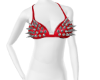 Red Spiked Top 🦋