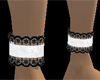 ~81~ Wt-Bk Lace 7cuffs