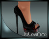 FIRE Red Bow Plat Pumps