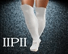 IIPII White  Long Boots