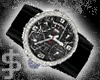 J$ Black Diamond Watch