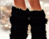 Fuzz Black Boots