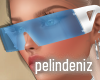 [P] Dimple blue glasses