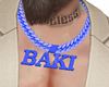 COLLAR BAKI BLUE