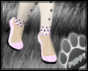 [Pup]White Studded Heels