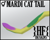 }HF{ Mardi Gras Cat Tail