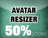 AVATAR RESIZER 50%