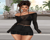 Sheer Black Top