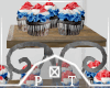 4th of July Cupcakes V1