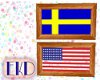 [EKD] Sweden & US Flag