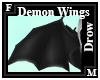 Drow Demon Wings