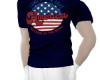 ALEX2 BLUE USA T SHIRT