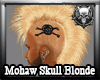 *M3M* Mohaw Skull Blonde