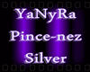 ~lYl Pince-nez Silver~
