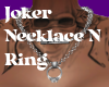 Joker Necklace & Ring