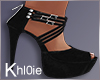 K vday black heels