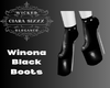 Winona Black Boots