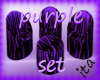 purple uva club set