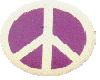 Peace button 3*animated