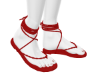 Venjii Red Sandals
