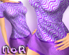*NoA*Top~Dress Purple