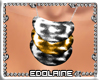E~ Necklace Silver/Gold