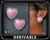 Cupid Heart Earrings v1