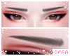 ୨୧ eyebrows | black