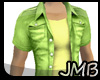 [JMB] Lime Button up