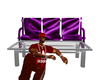18UPCB PURP PATIO COUCH