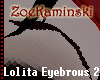 First Lolita Eyebrows 2