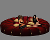 !! Hot Red Diva Couch