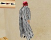 Spotted Wolf Fur Coat