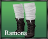 Leather Boots+socks