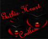 Gothic Heart Candles