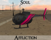 Helicopter- Pink/Black
