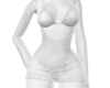 DV White Lace Mini Dress