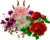 mixed bunch of flowers