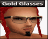 !!A!! Gold Glasses (M)
