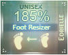 E~ Foot Scaler 185%