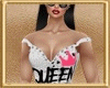 〆 Queen White Bodysuit