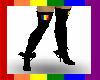 Black Rbow Flag H Boots