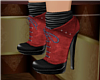 Red Suede Boots