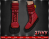 IV.Boots & Socks_Red