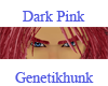Dark Pink Eyebrows