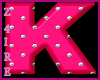 K - Letter Seat Pink