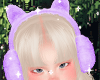 ♡ Hair Blonde Purple