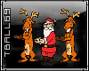dancing santa & reindeer