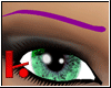 [K] Purple Eyebrows